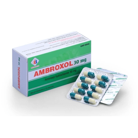 Thuốc Ambroxol 30mg  - Long Đờm, Tiêu Chất Nhày