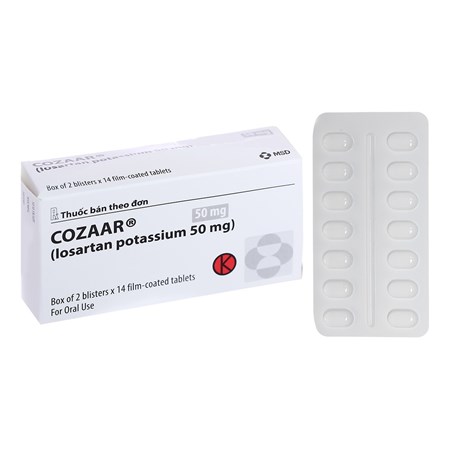 Thuốc COZAAR 50mg - Điều trị tăng huyết áp