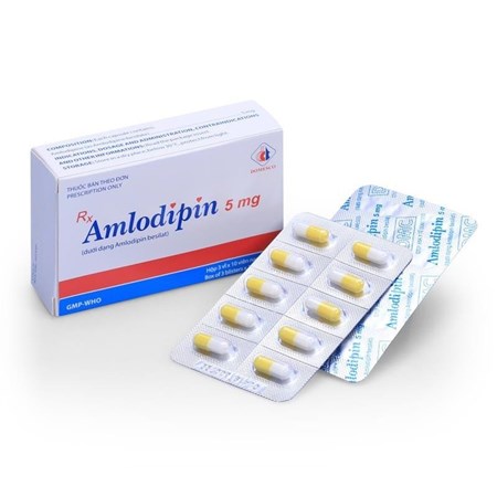 Thuốc Amlodipin 5mg - Điều trị tăng huyết áp
