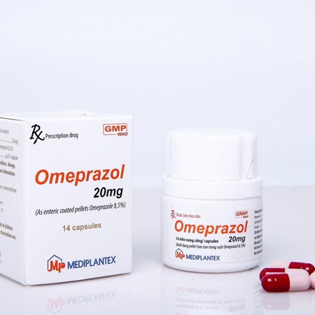 Thuốc Omeprazole Capsules 20mg - Điều trị bệnh viêm loét dạ dày