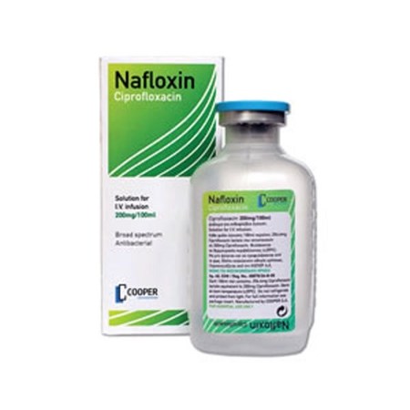 Thuốc Nafloxin solution for infusion 200mg/100ml -Thuốc điều trị nhiễm khuẩn của Cooper 