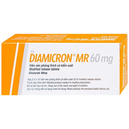 Thuốc Diamicron MR 60mg - Điều trị bệnh đái tháo đường