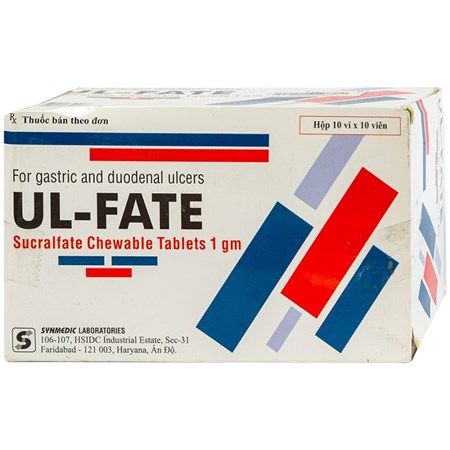 Thuốc Ul-Fate - Điều trị viêm loét dạ dày, tá tràng