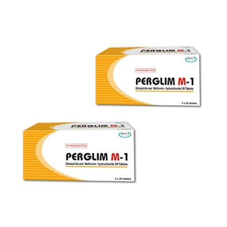 Thuốc Perglim M-1 - Điều trị bệnh tiểu đường type II