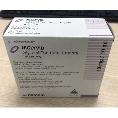Thuốc Niglyvid – Thuốc điều trị suy tim, đau thắt ngực