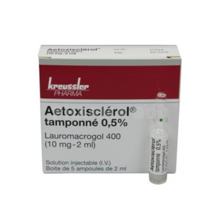 Thuốc Aetoxisclerol Tampone-  Điều trị chứng xơ tĩnh mạch