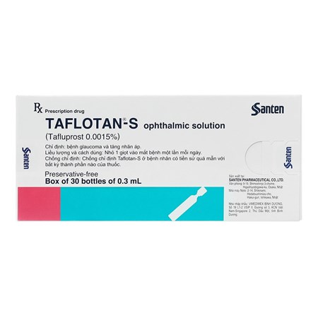 Thuốc Taflotan-S - Thuốc điều trị tăng nhãn áp