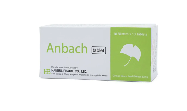 Thuốc Anbach Tablet hỗ trợ điều trị rối loạn tuần hoàn ngoại biên