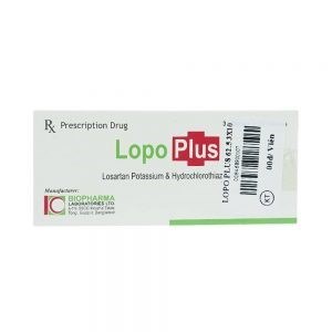 Thuốc Lopo Plus điều trị tăng huyết áp