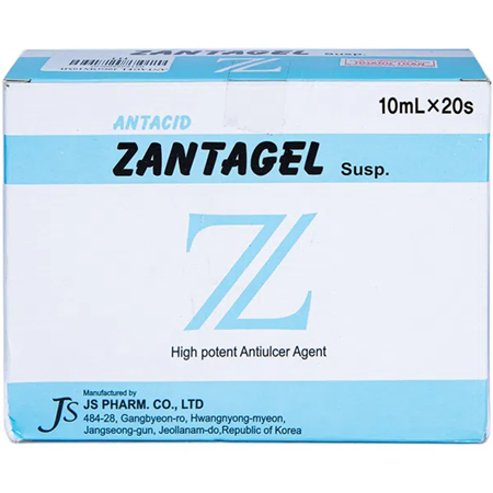 Thuốc Zantagel - Hỗn Dịch Uống Điều Trị Viêm Loét Dạ Dày