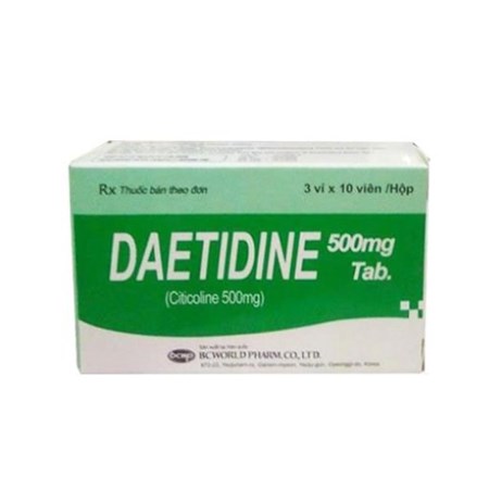 Thuốc Daetidine 500mg hỗ trợ cải thiện trí nhớ
