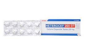 Thuốc Heterocef 200 DT trị nhiễm khuẩn 