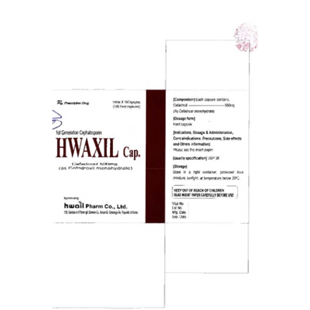 Thuốc Hwaxil Cap điều trị nhiễm khuẩn đường tiết niệu