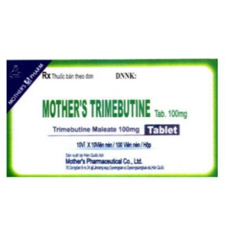 Thuốc Mother's trimebutine tab-Điều trị triệu chứng đau do rối loạn chức năng ống tiêu hóa