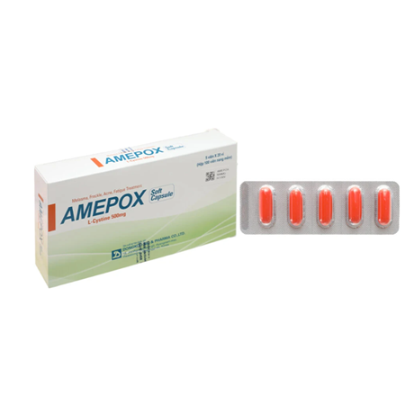 Thuốc Amepox Soft Capsule điều trị sạm da