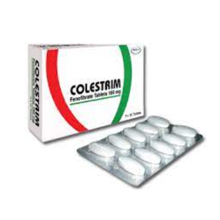 Thuốc Colestrim 160mg trị tăng cholesterol máu