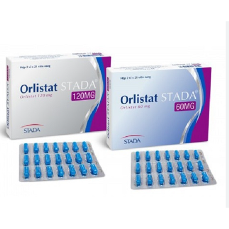 Thuốc Orlistat Stada 60mg hỗ trợ điều trị béo phì, ngừa tăng cân