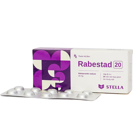 Thuốc Rabestad 20mg trị trào ngược dạ dày