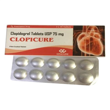 Thuốc Clopicure - Điều trị huyết khối do xơ vữa động mạch
