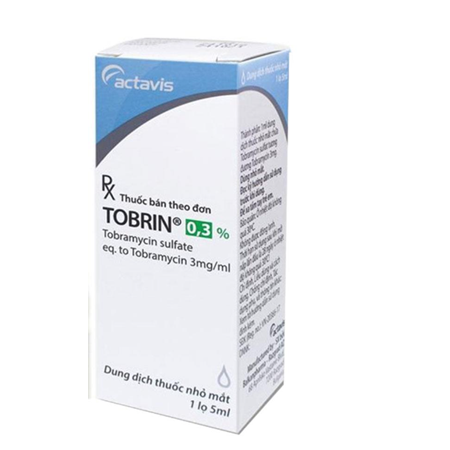 Thuốc Tobrin - Điều trị các bệnh về nhiễm trùng mắt