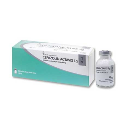 Thuốc Cefazolin Actavis 1g - Thuốc điều trị nhiễm khuẩn hiệu quả