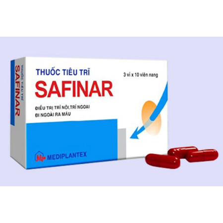Thuốc Tiêu Trĩ Safinar ngăn ngừa bệnh trĩ