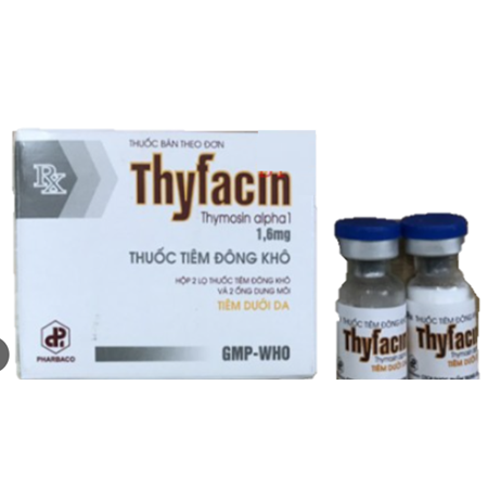 Thuốc Thyfacin 1,6mg điều trị viêm gan siêu vi B, C mãn tính