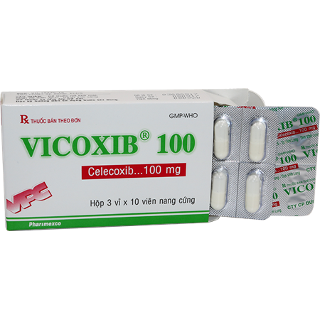 Thuốc Vicoxib 200mg - Thuốc giảm đau hạ sốt chống viêm