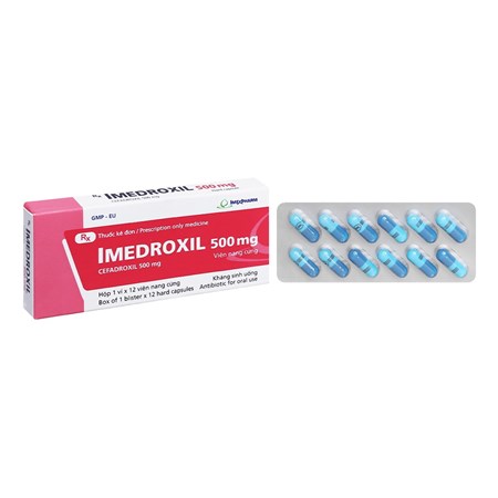 Thuốc Imedroxil 500mg trị nhiễm khuẩn