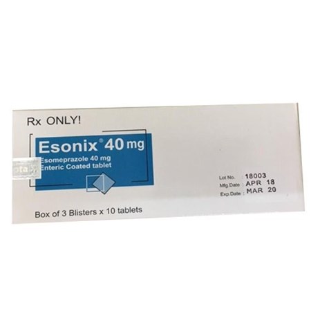 Thuốc Esonix 40mg - Thuốc điều trị viêm thực quản hiệu quả