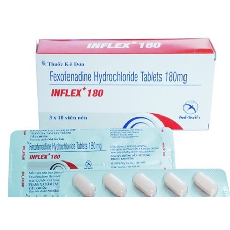 Thuốc Inflex-180 - Thuốc điều trị viêm mũi dị ứng hiệu quả