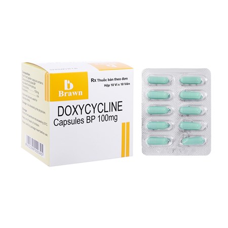 Thuốc Doxycyclin capsules - Điều trị nhiễm khuẩn 