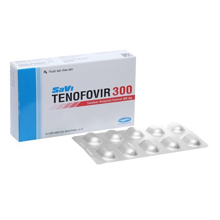 Thuốc Savi Tenofovir 300 thuốc kháng virus, trị viêm gan B 
