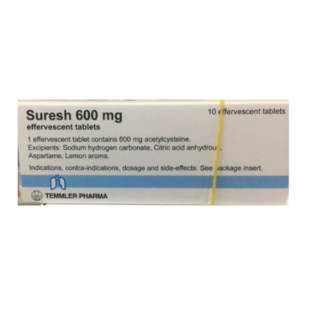 Thuốc Suresh 600mg - Thuốc điều trị các bệnh lý đường hô hấp hiệu quả của Đức