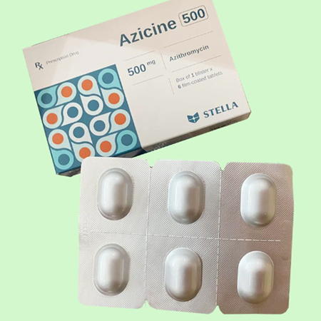 Thuốc Azicine 500 - Điều trị nhiễm khuẩn
