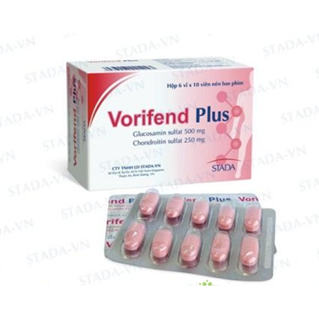 Thuốc Vorifend Plus hỗ trợ giảm triệu chứng thoái hóa khớp gối