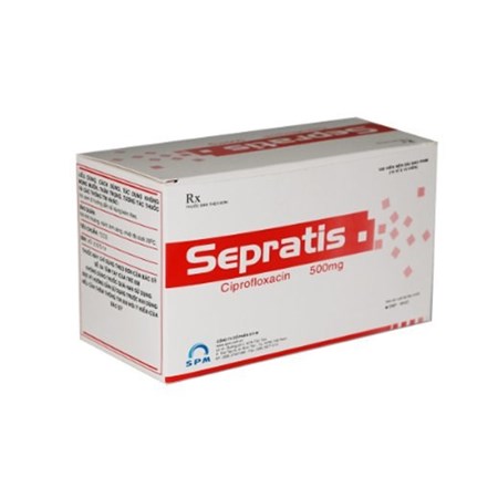 Thuốc Sepratis - Điều trị nhiễm khuẩn
