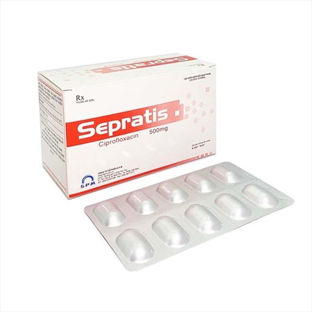 Thuốc Sepratis - Điều trị nhiễm khuẩn