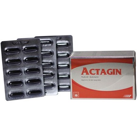 Thuốc Actagin - Bổ sung vitamin và khoáng chất cho cơ thể