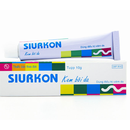 Thuốc Siurkon Medipharco 10g điều trị viêm da
