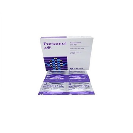 Thuốc Partamol Eff - Giảm đau, hạ sốt