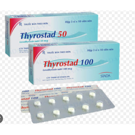 Thuốc Thyrostad 100 -Thuốc điều trị suy giáp