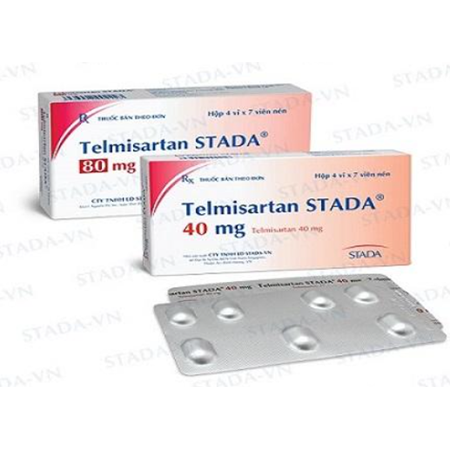 Thuốc Telmisartan Stada 80 mg trị tăng huyết áp