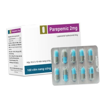 Thuốc Parepemic 2mg - Ðiều trị triệu chứng tiêu chảy cấp và mạn tính