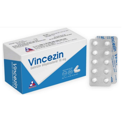Thuốc Vincezin - Thuốc điều trị viêm mũi dị ứng