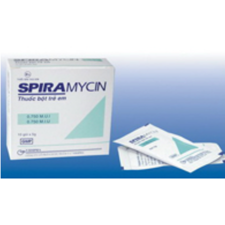 Thuốc Spiramycin 750.000 I.U điều trị nhiếm khuẩn đường hô hấp