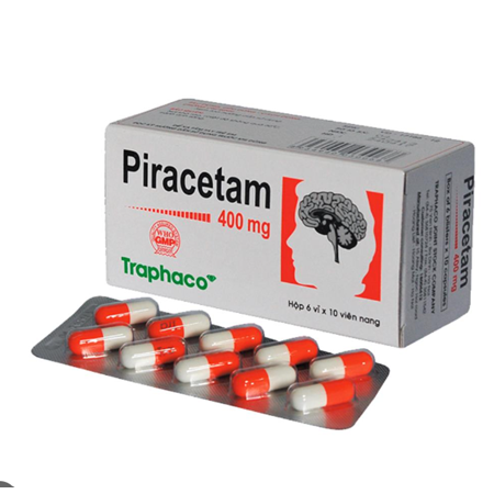 Thuốc Piracetam 400mg điều trị triệu chứng chóng mặt 