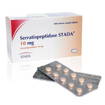 Thuốc Serratiopeptidase 10mg STD - Thuốc chống viêm hiệu quả
