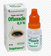 Thuốc nhỏ mắt Ofloxacin Traphaco 0.3% trị nhiễm khuẩn mắt