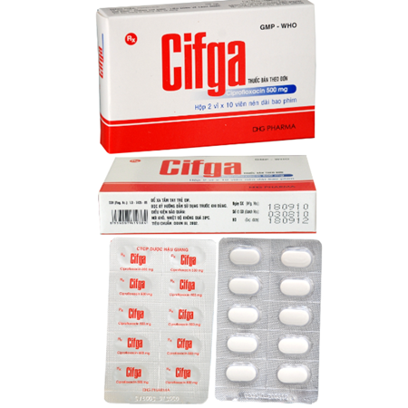 Thuốc Cifga -Thuốc điều trị nhiễm khuẩn hô hấp hiệu quả